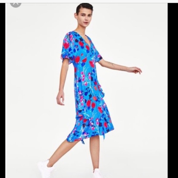 Zara - Floral Dress - Picture 2 of 5